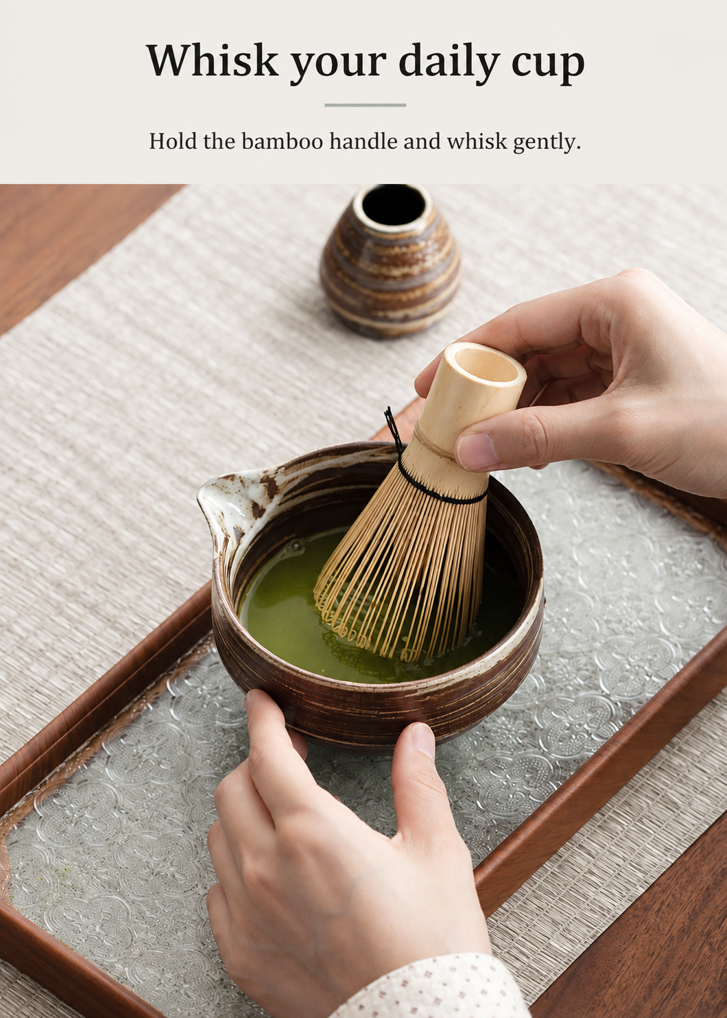 Whisk your daily cup