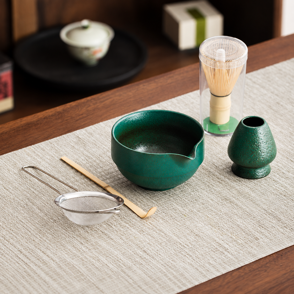 Bamboo Green — Five-Piece Set