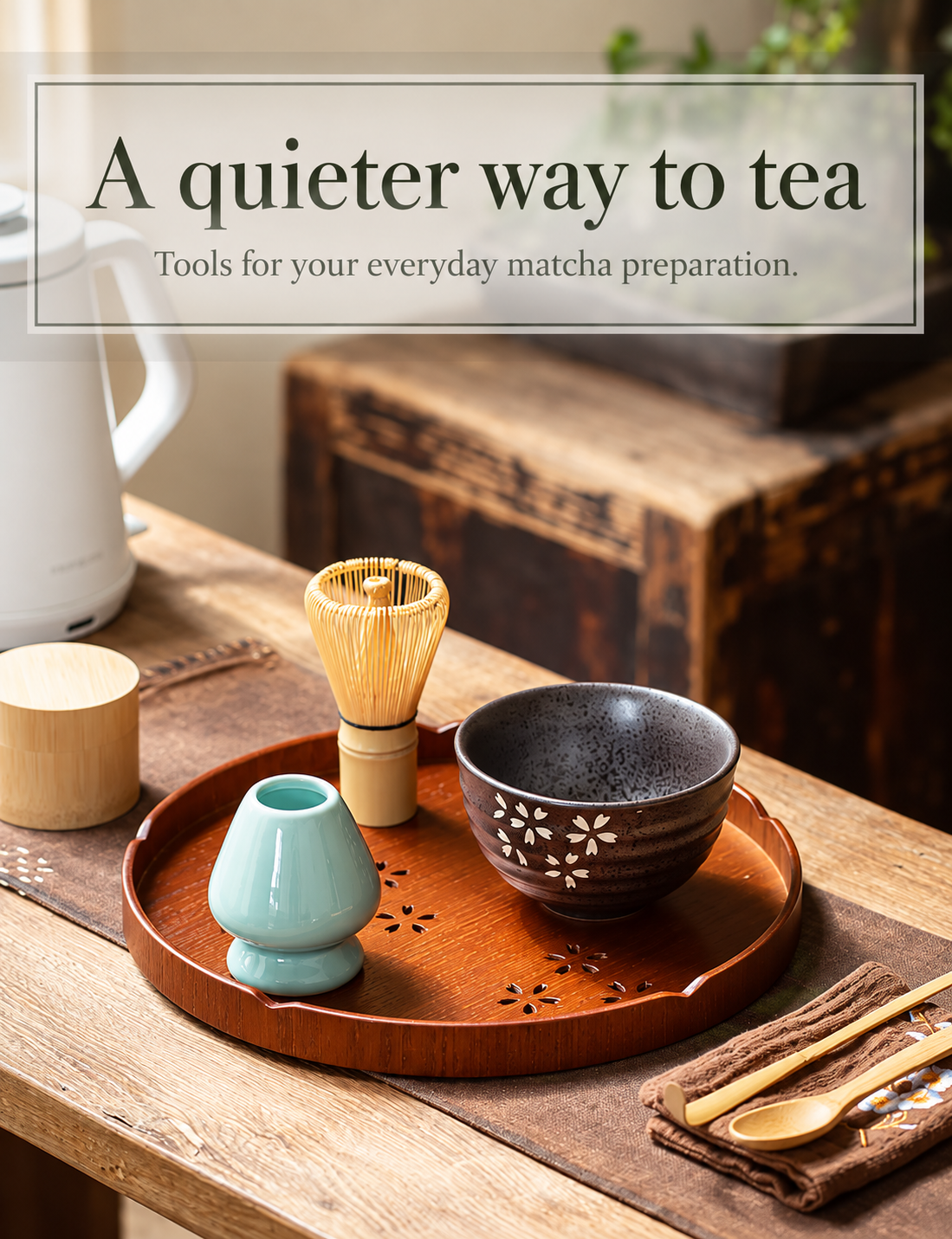 A quieter way to tea