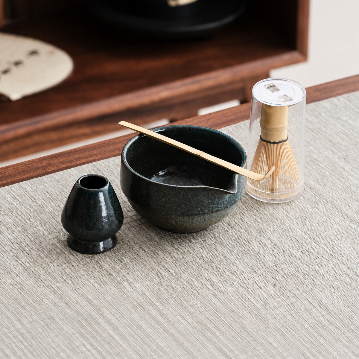 Dark Glaze — Four-Piece Set