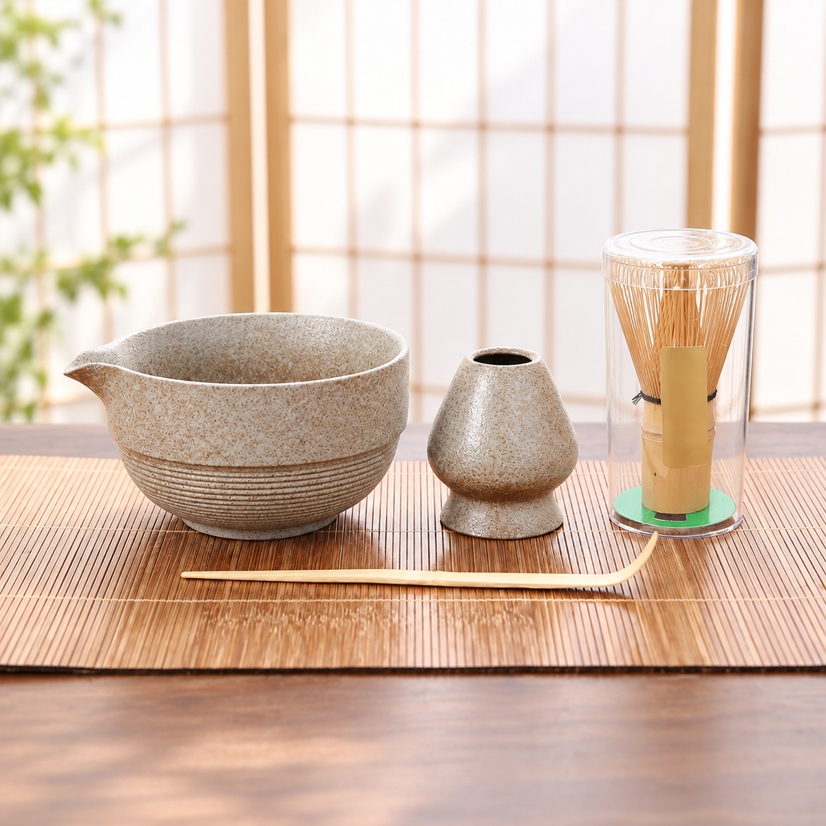 Speckled Ivory — Four-Piece Set