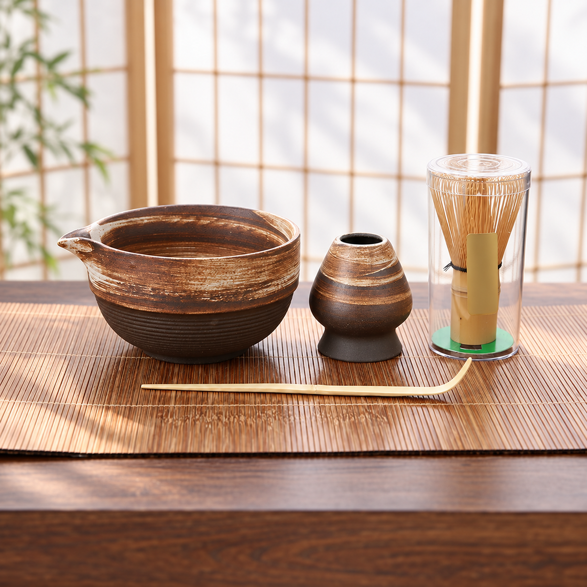Brushed Earth — Four-Piece Set