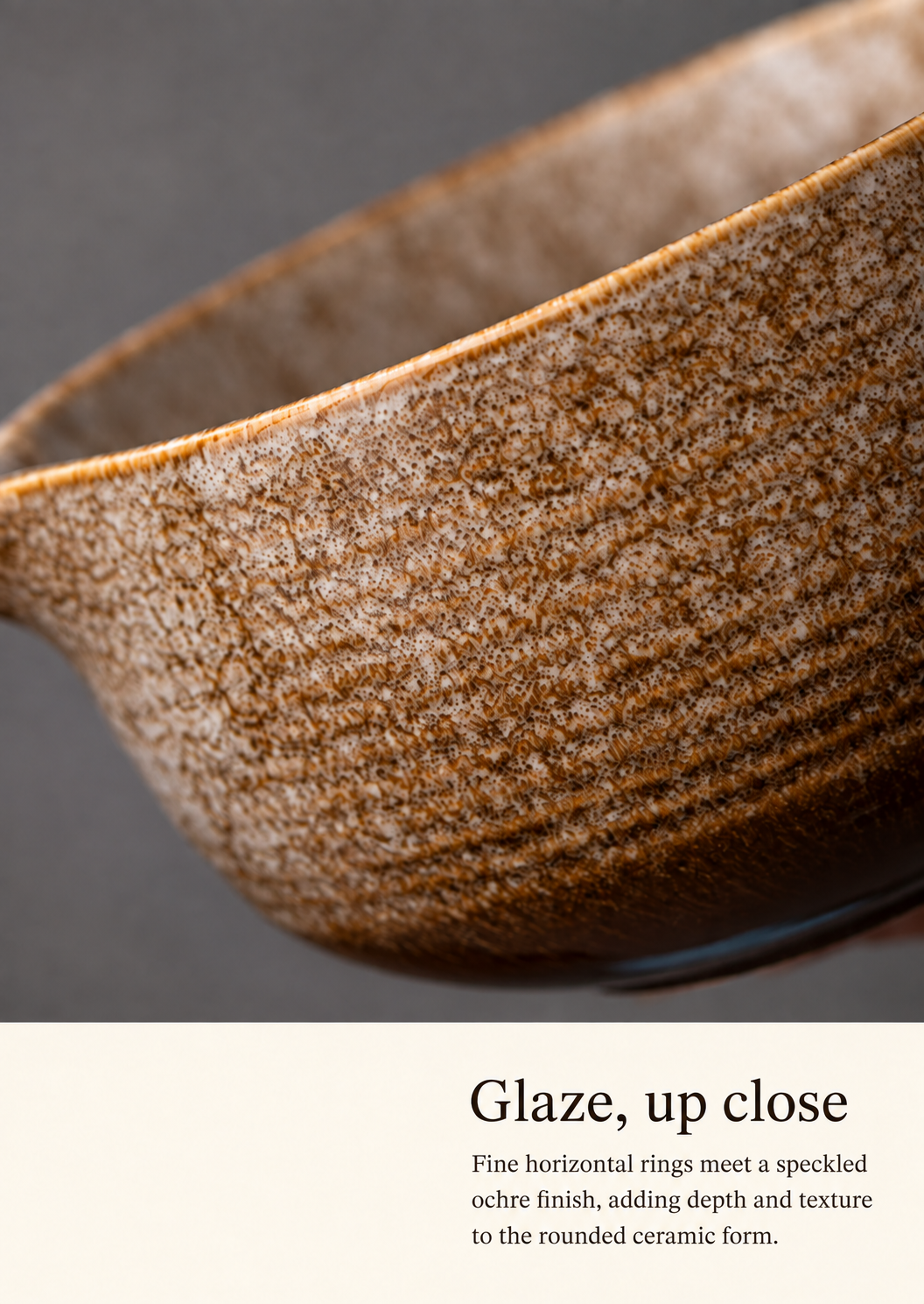Glaze, up close