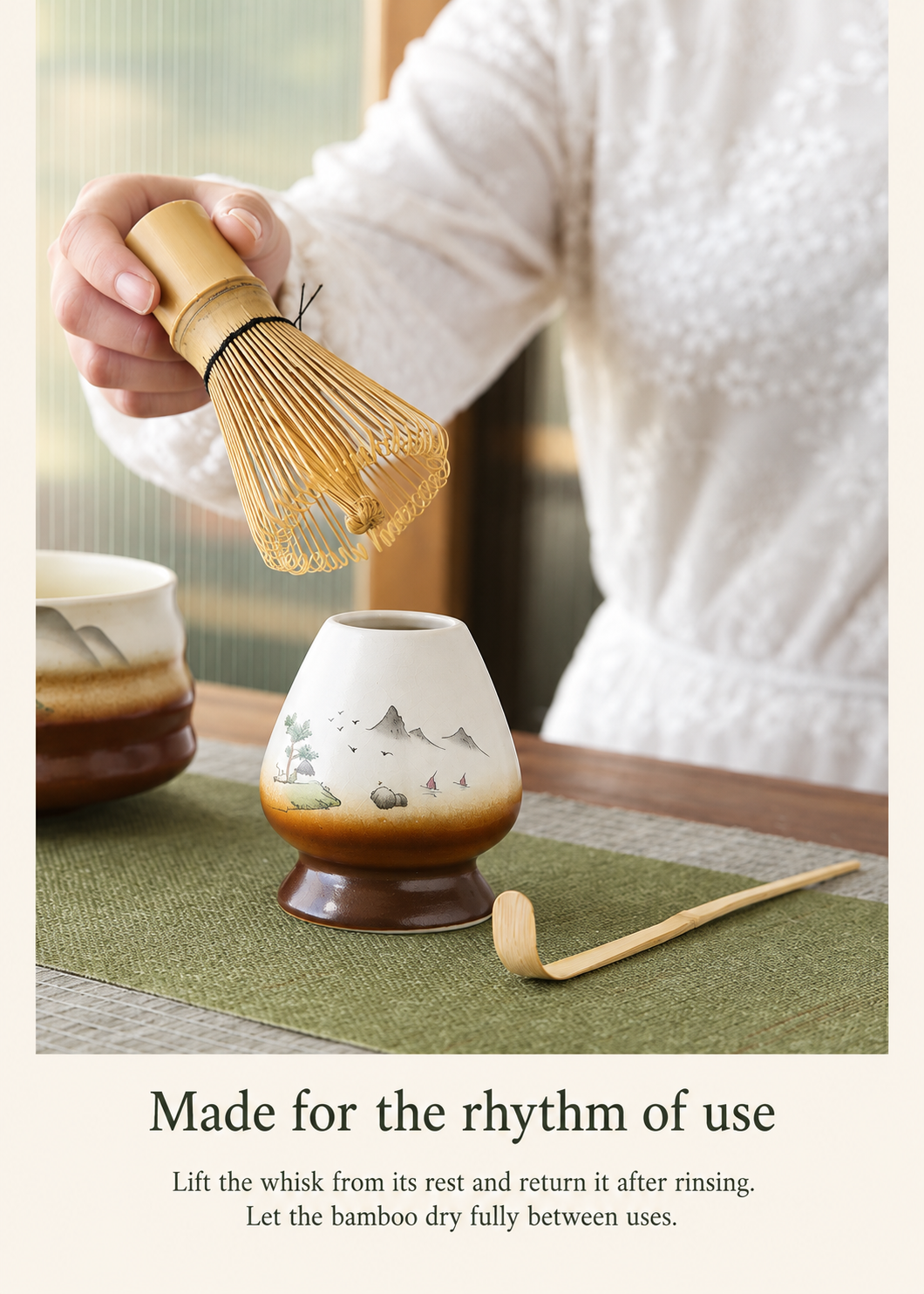 Made for the rhythm of use