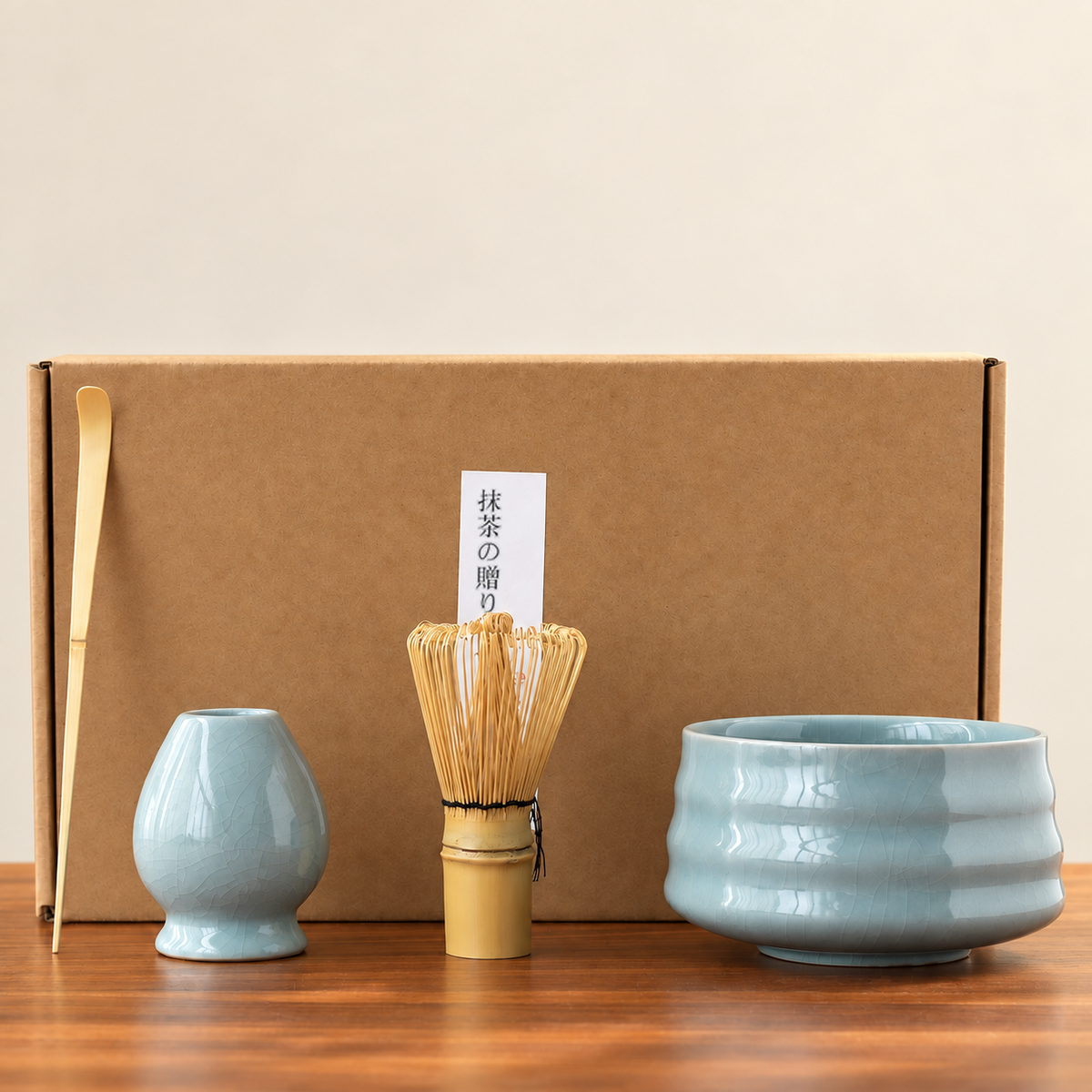 Four-Piece Ceramic Matcha Ritual Sets — image 5