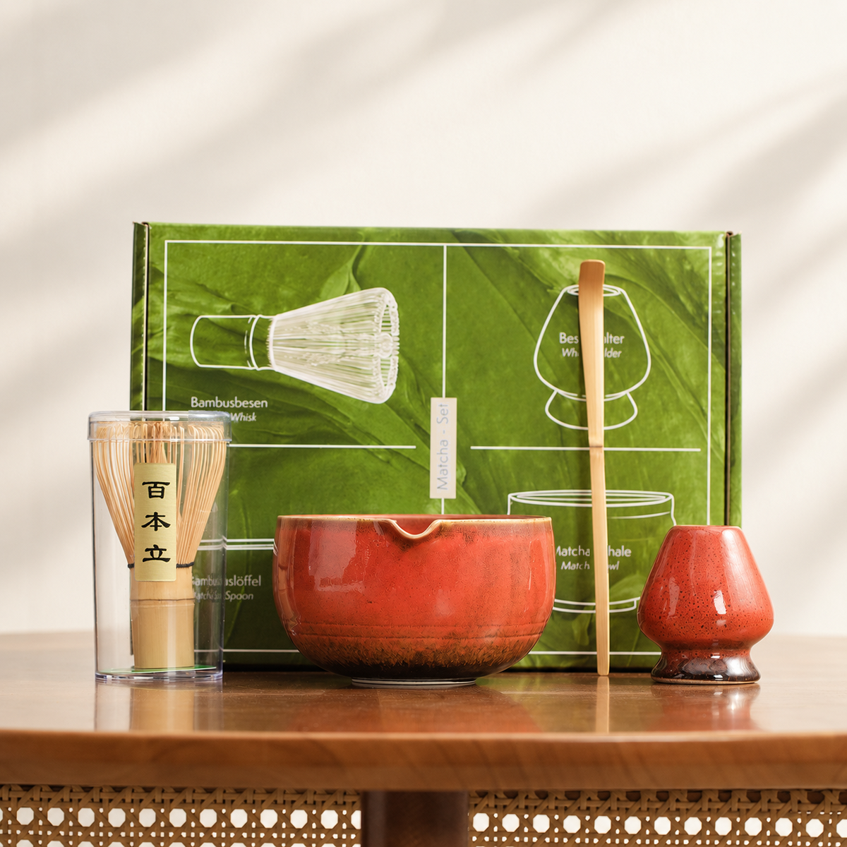 Red — Four-Piece Set