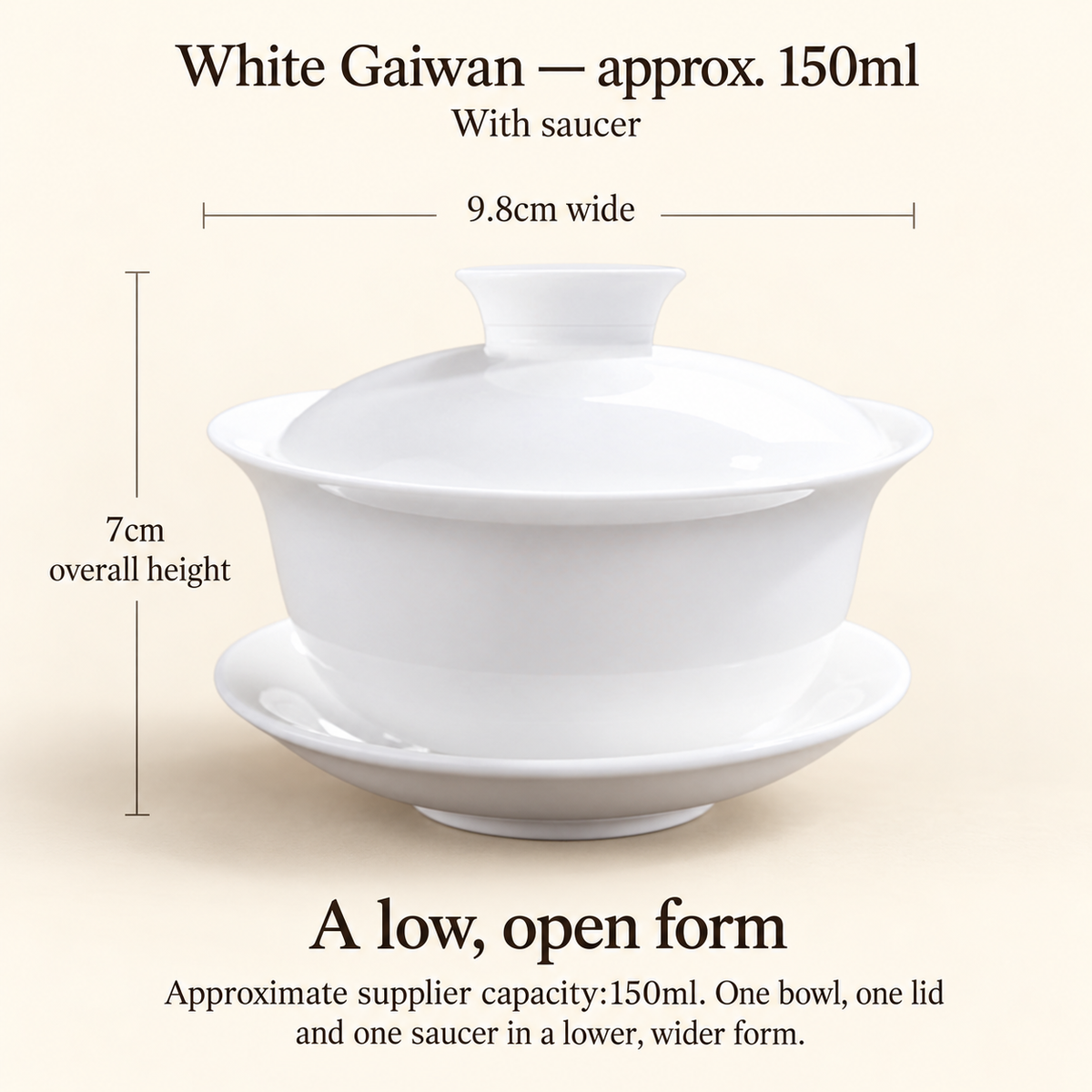 A low, open form