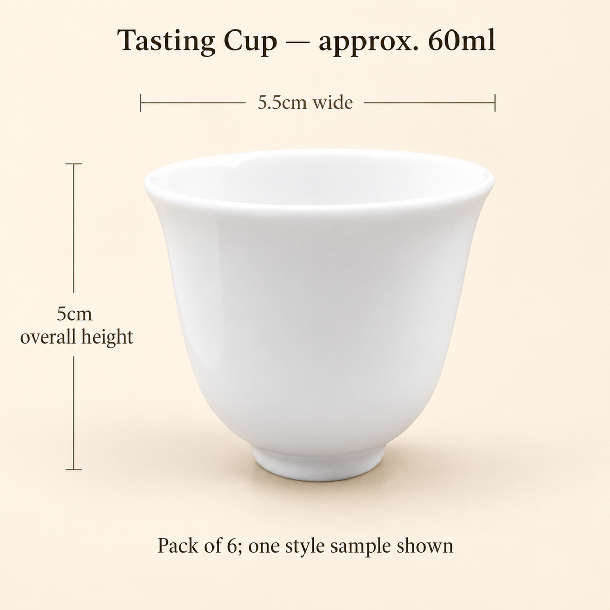 White Ceramic Gaiwans & Tasting Cups — image 16