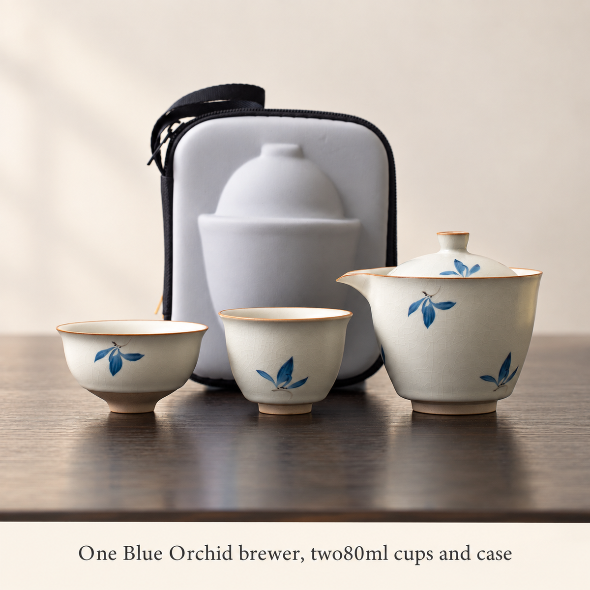 Ivory Crackle-Glaze Tea Brewers & Ritual Pieces — image 11
