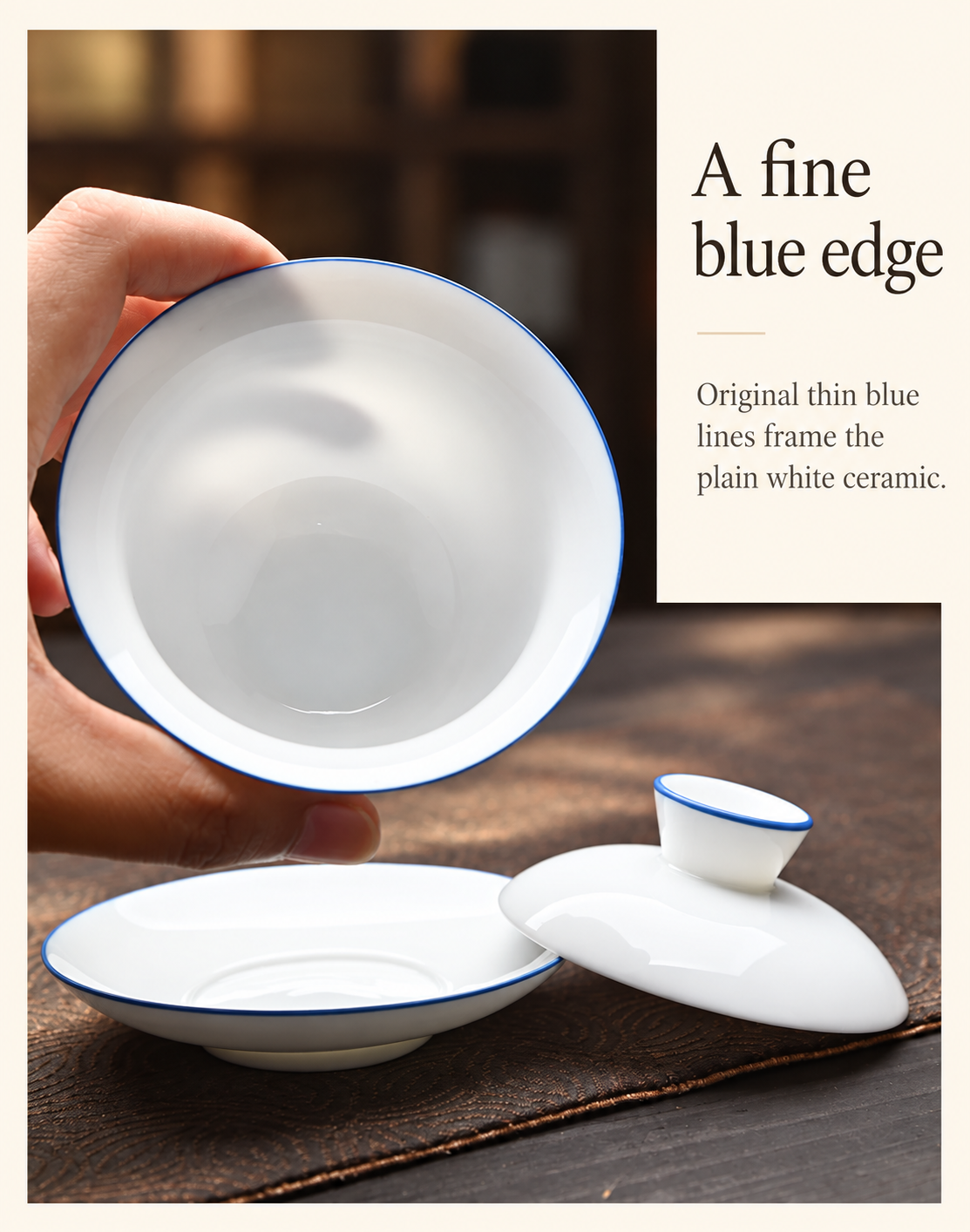 A fine blue edge
