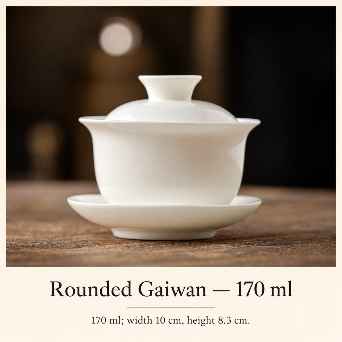 Rounded Gaiwan — 170 ml