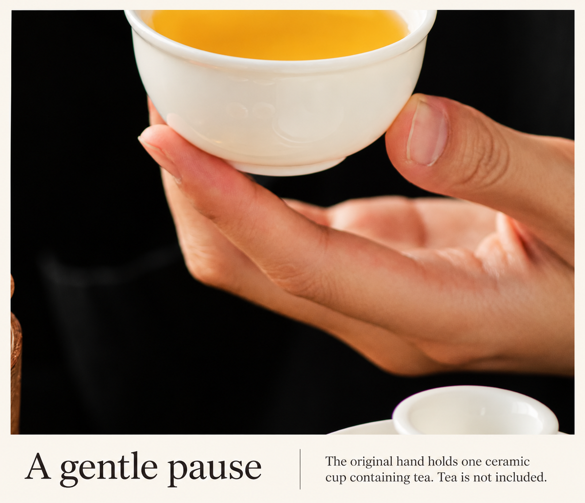 A gentle pause