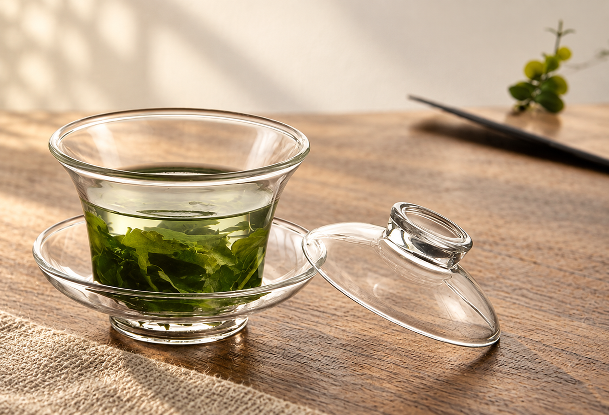 Clear Glass Gaiwan — image 3