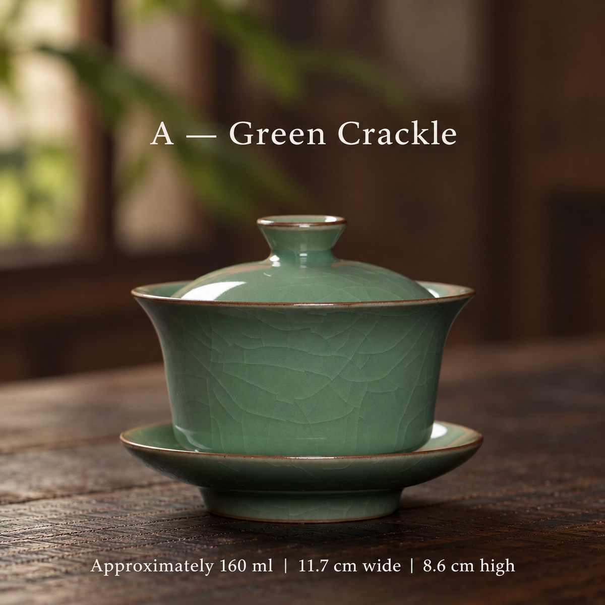 A — Green Crackle — 160 ml