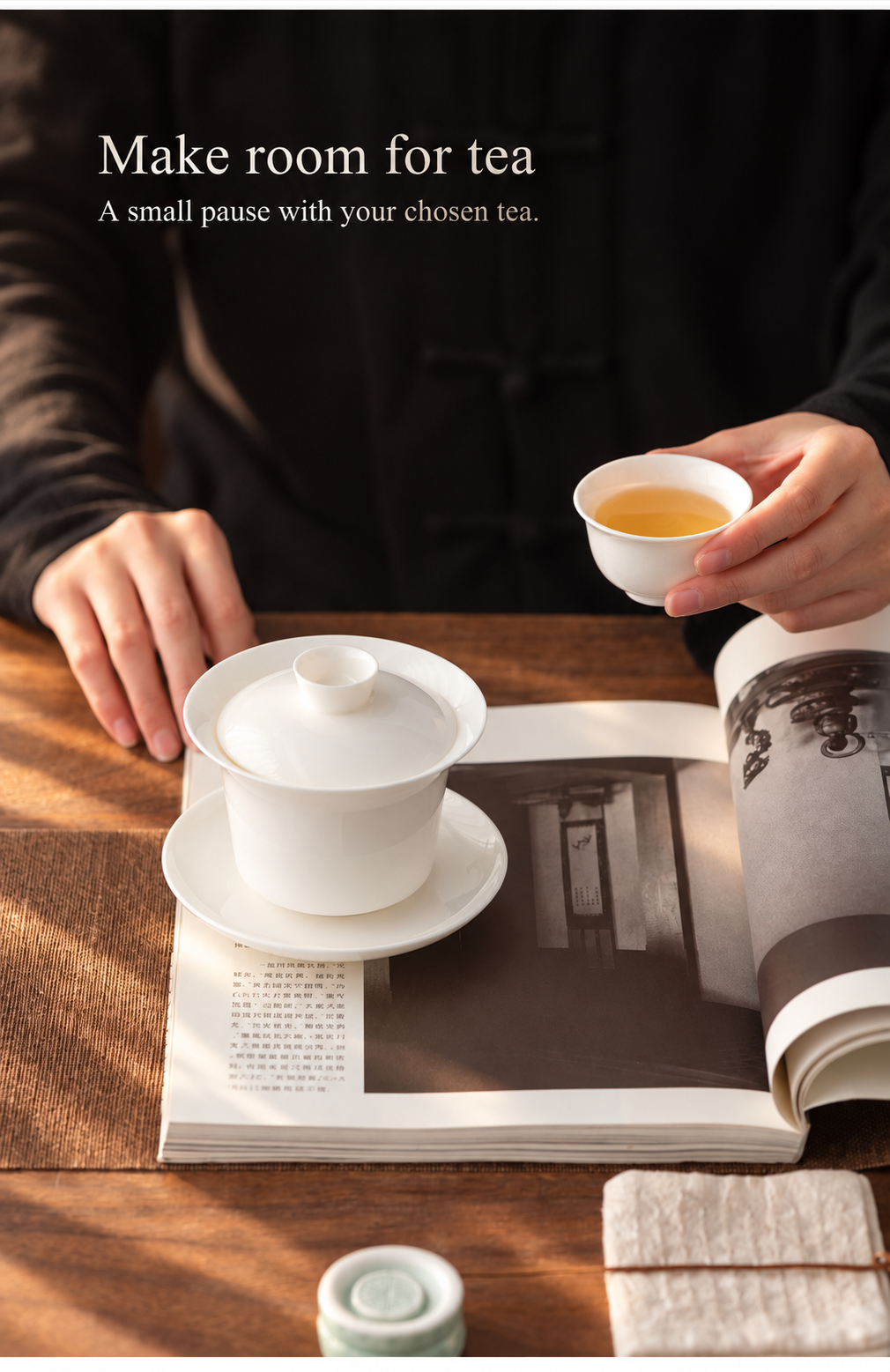Make room for tea