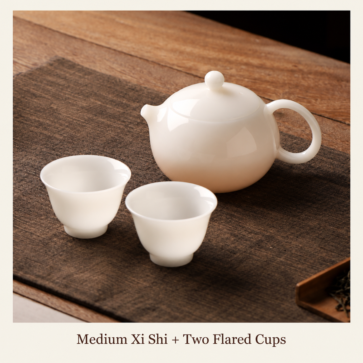 Medium Xi Shi + Two Flared Cups