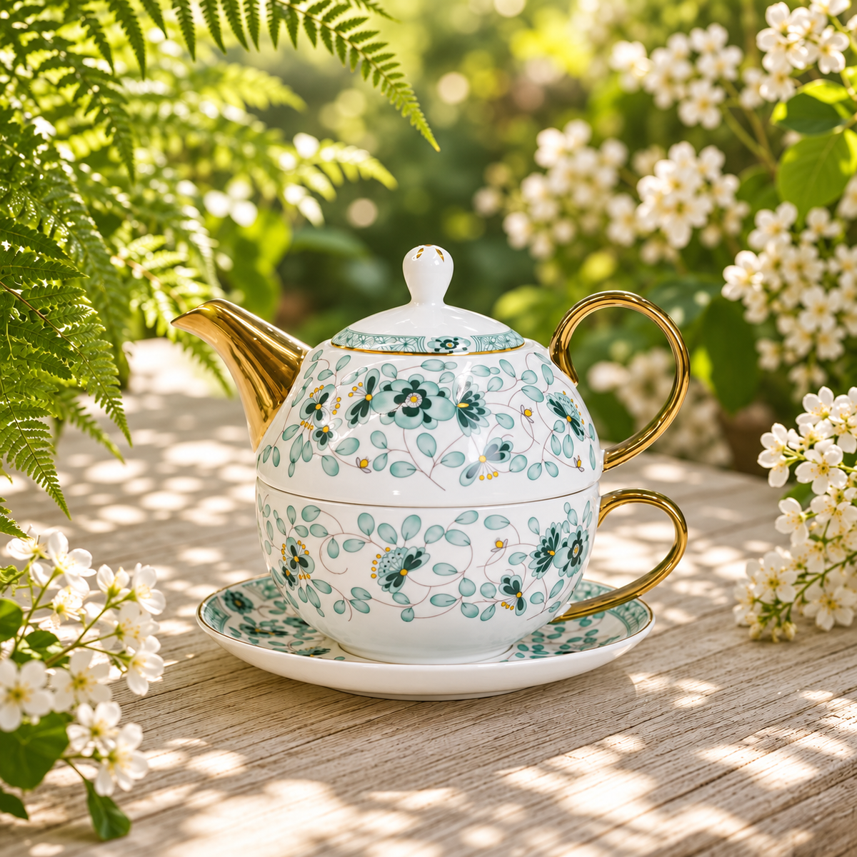 Green Floral