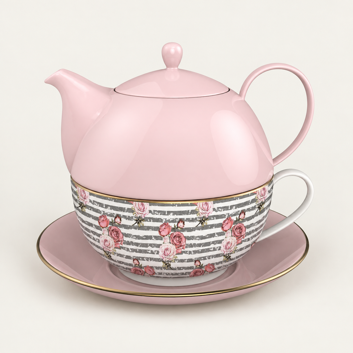 Patterned Ceramic Tea-for-One Design Collection - source image 3