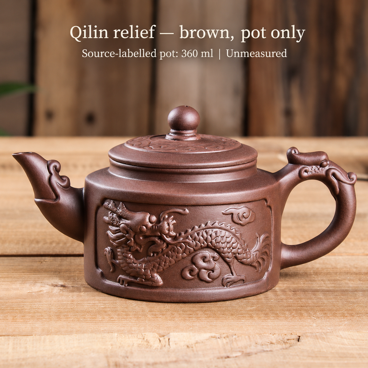 Sculpted Ceramic Teapots & Four-Cup Sets — image 4