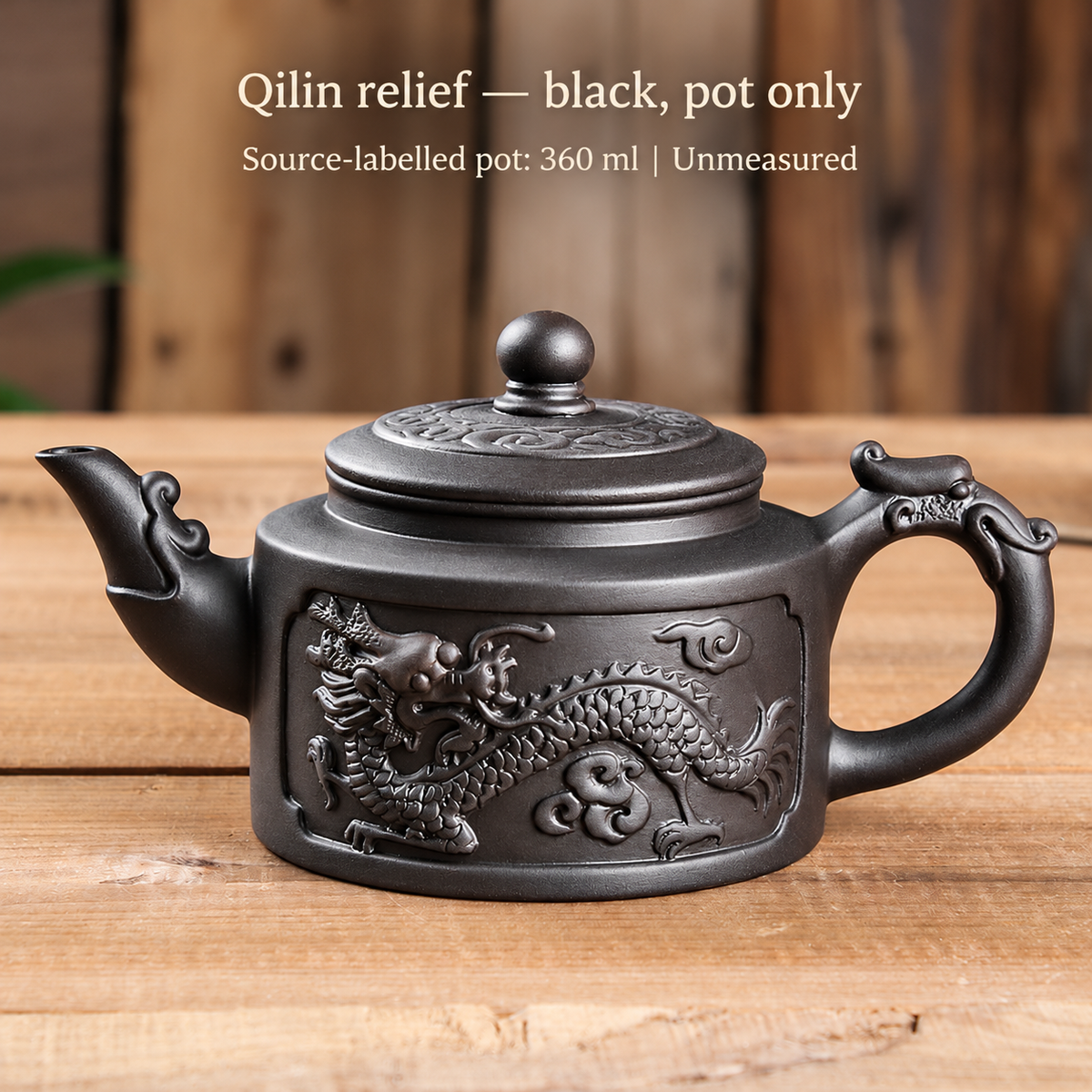 Sculpted Ceramic Teapots & Four-Cup Sets — image 5