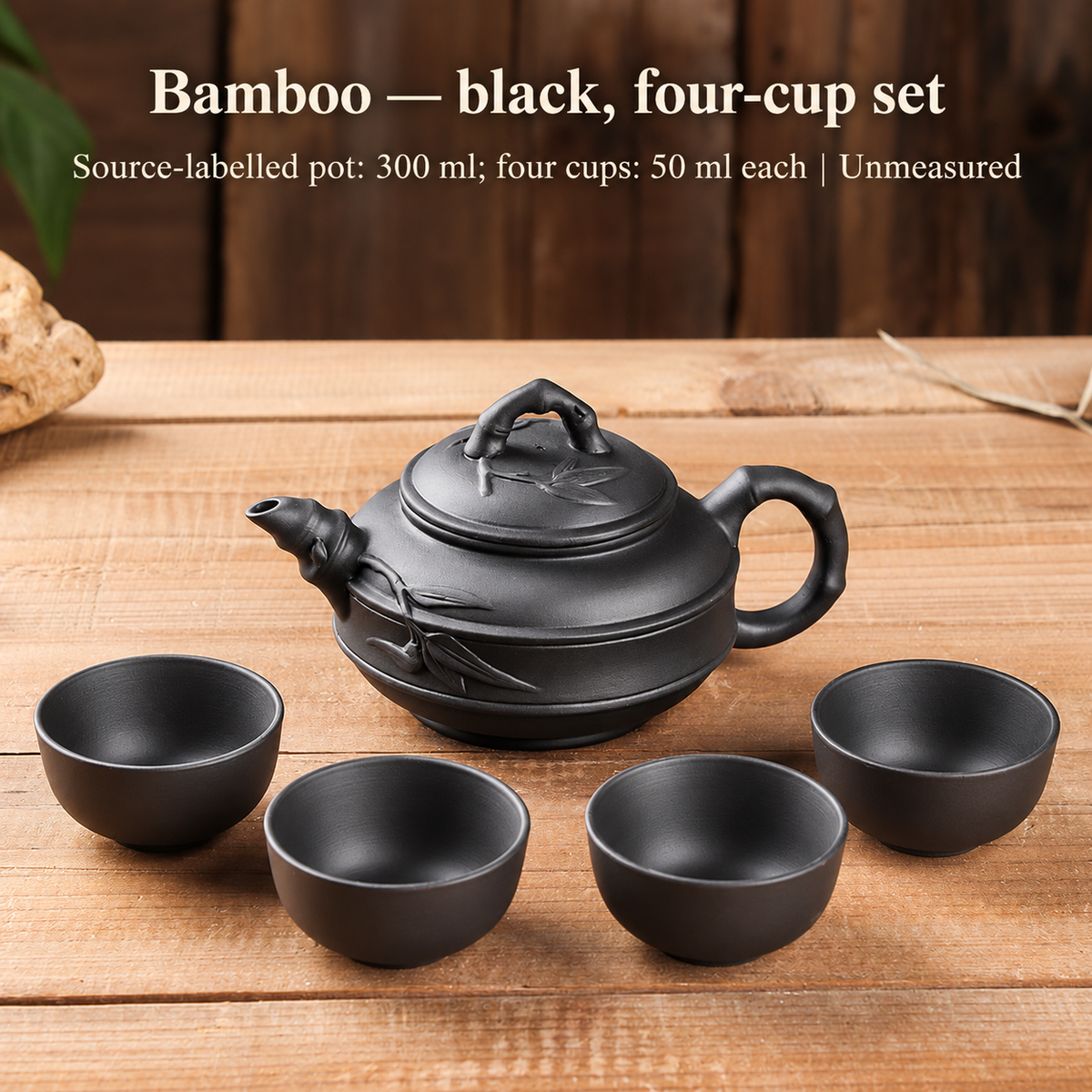 Sculpted Ceramic Teapots & Four-Cup Sets — image 6