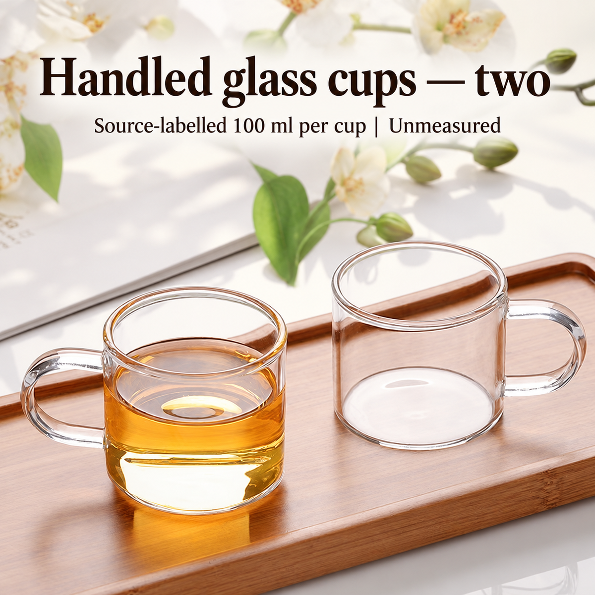 Press-Release Glass Teapots & Handled Cups — image 14