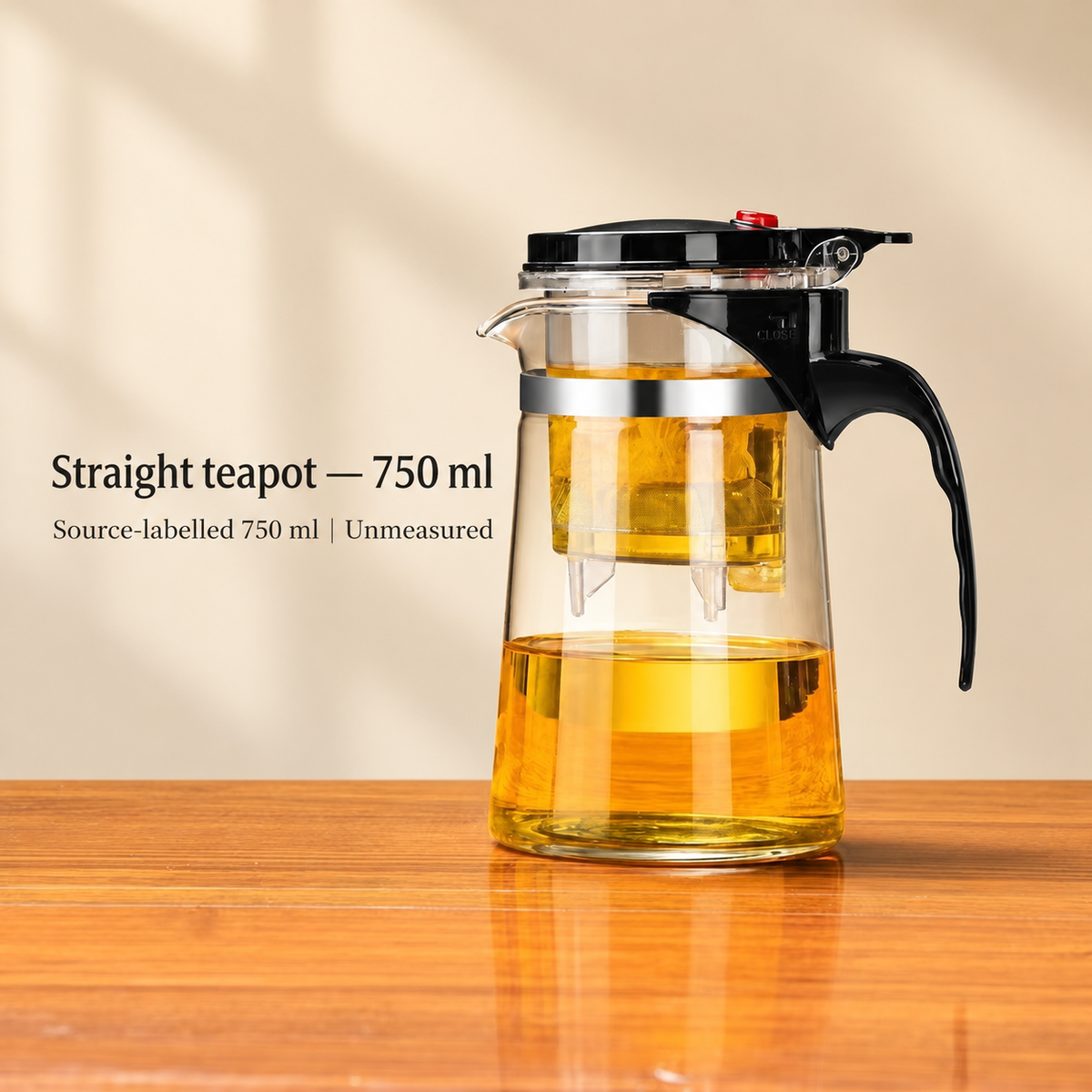 Straight teapot — 750 ml