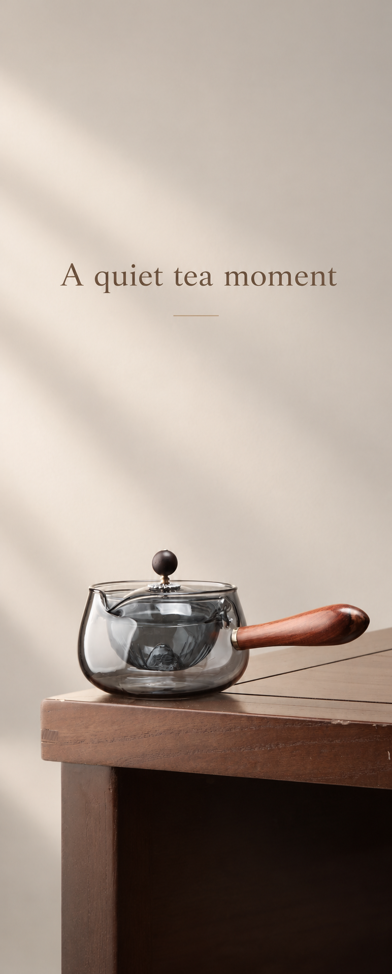 A quiet tea moment