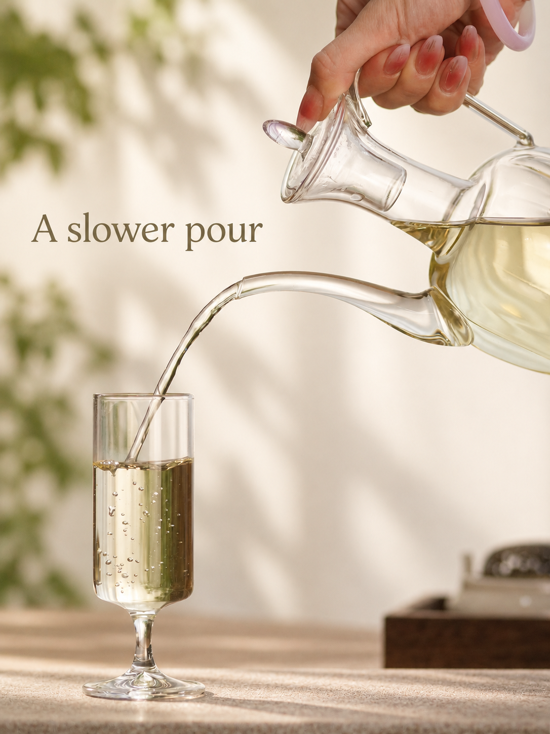 Song Style Glass Tea Ewer & Cup Sets — image 2