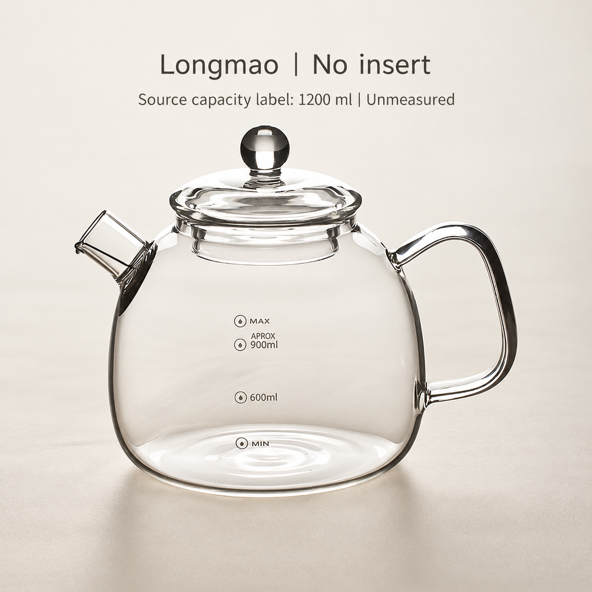 Longmao / no insert / source-labelled 1200 ml