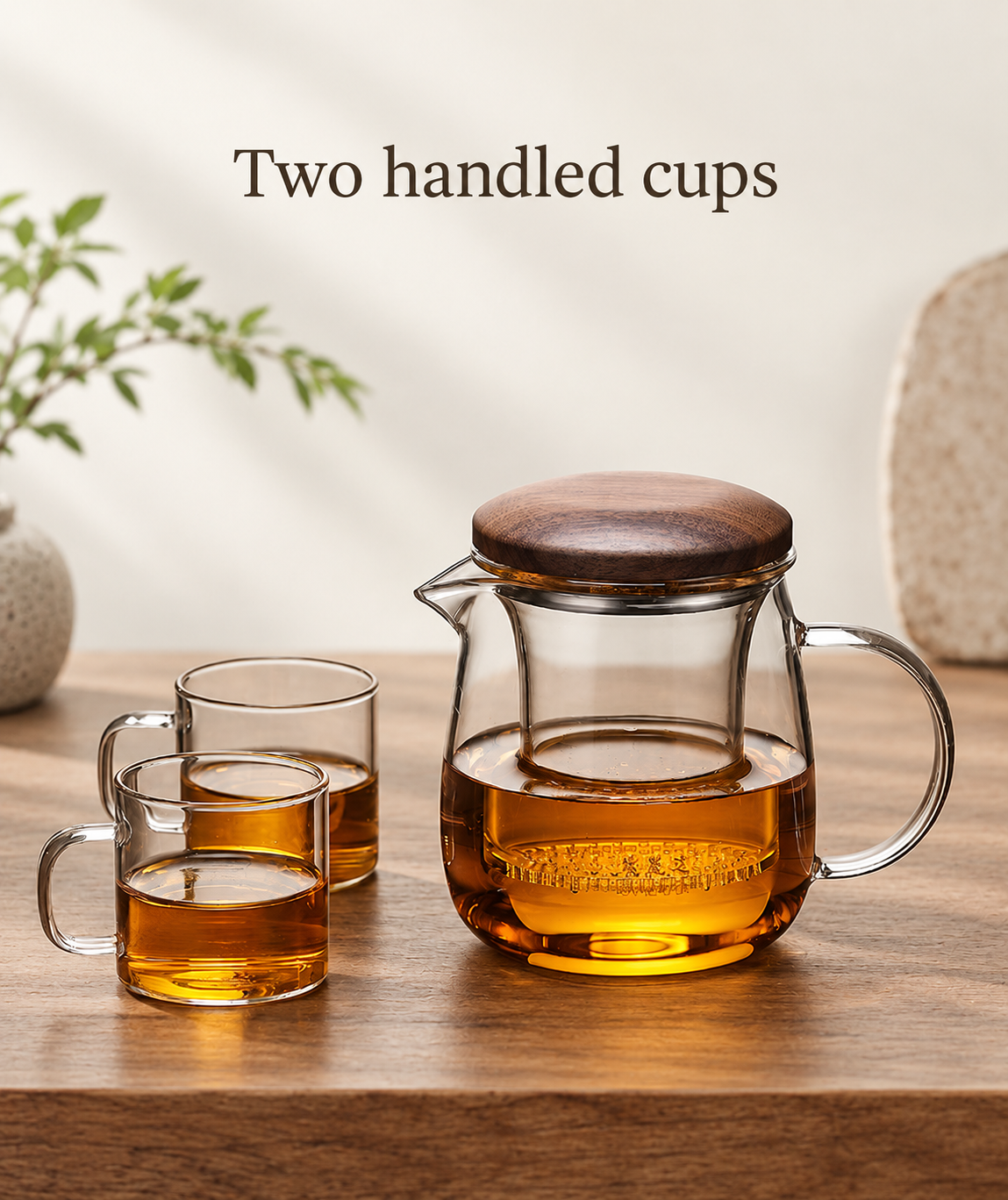 Two handled cups