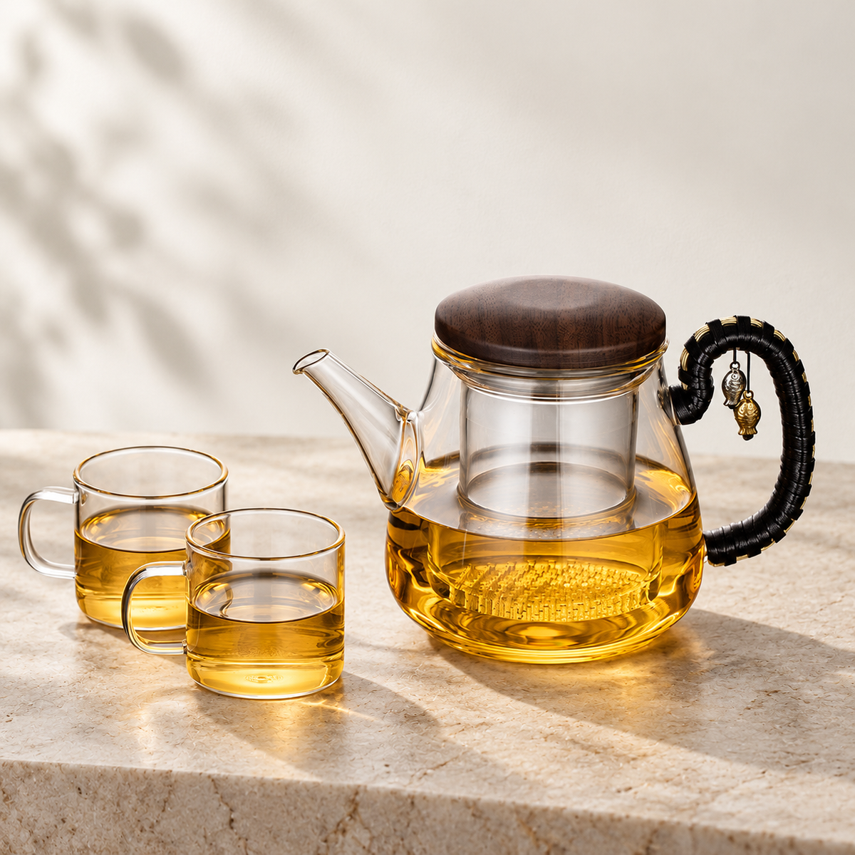 Chandao / long spout / 800 ml + 2 cups / source-labelled capacity