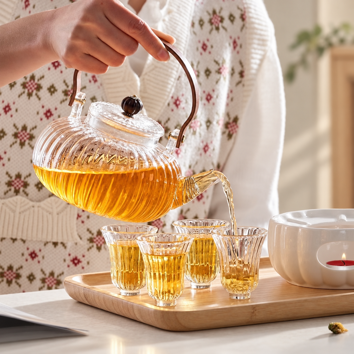 A pour for four