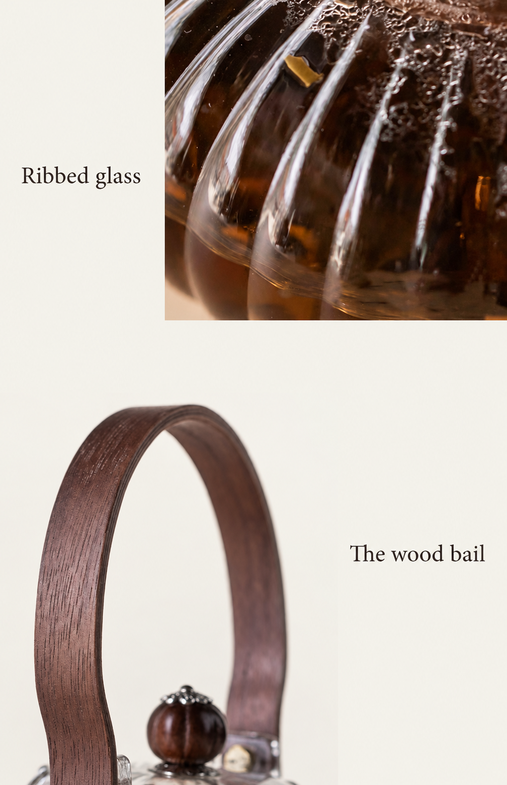 Ribs and the wood bail