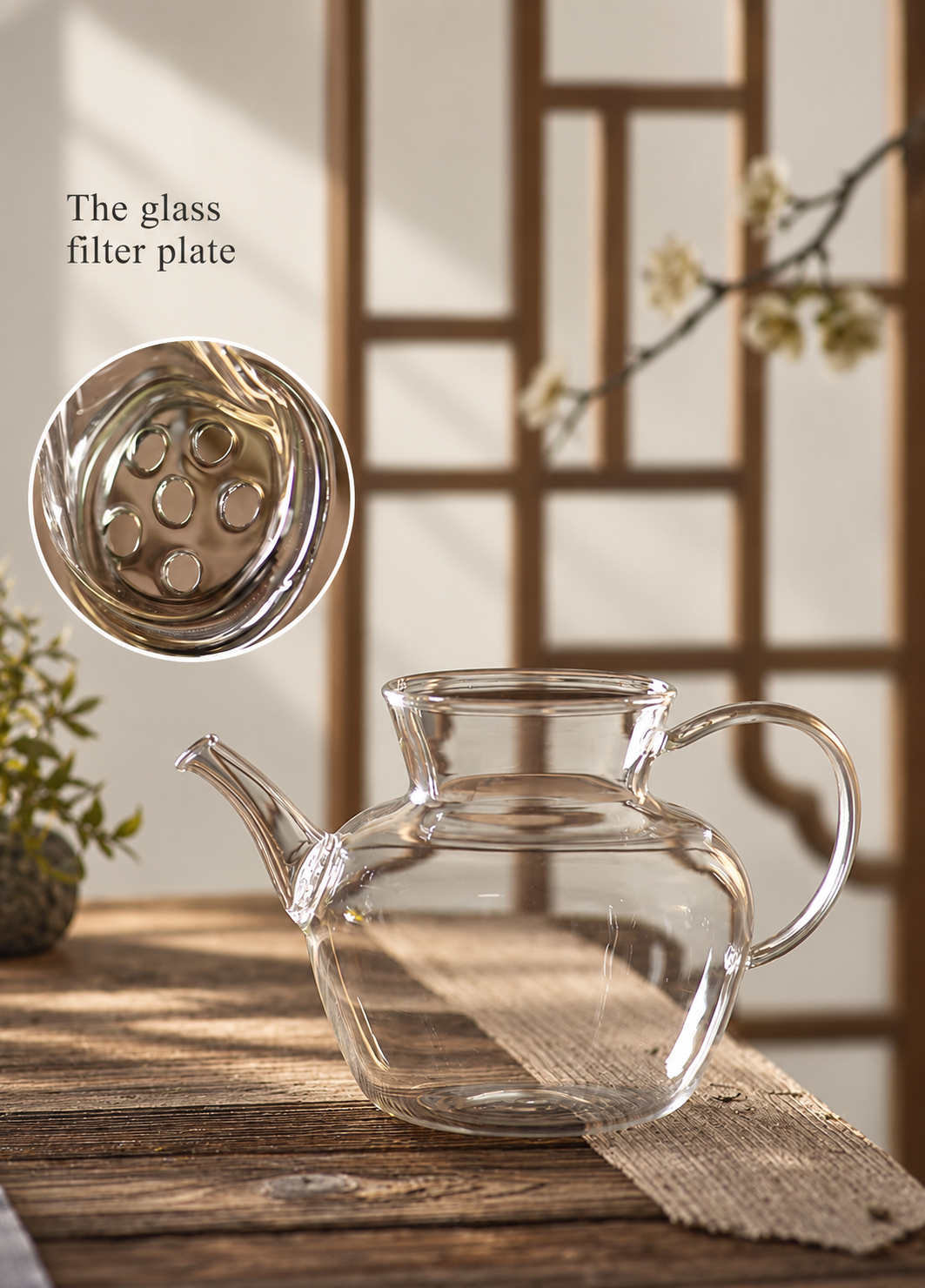 The glass filter plate