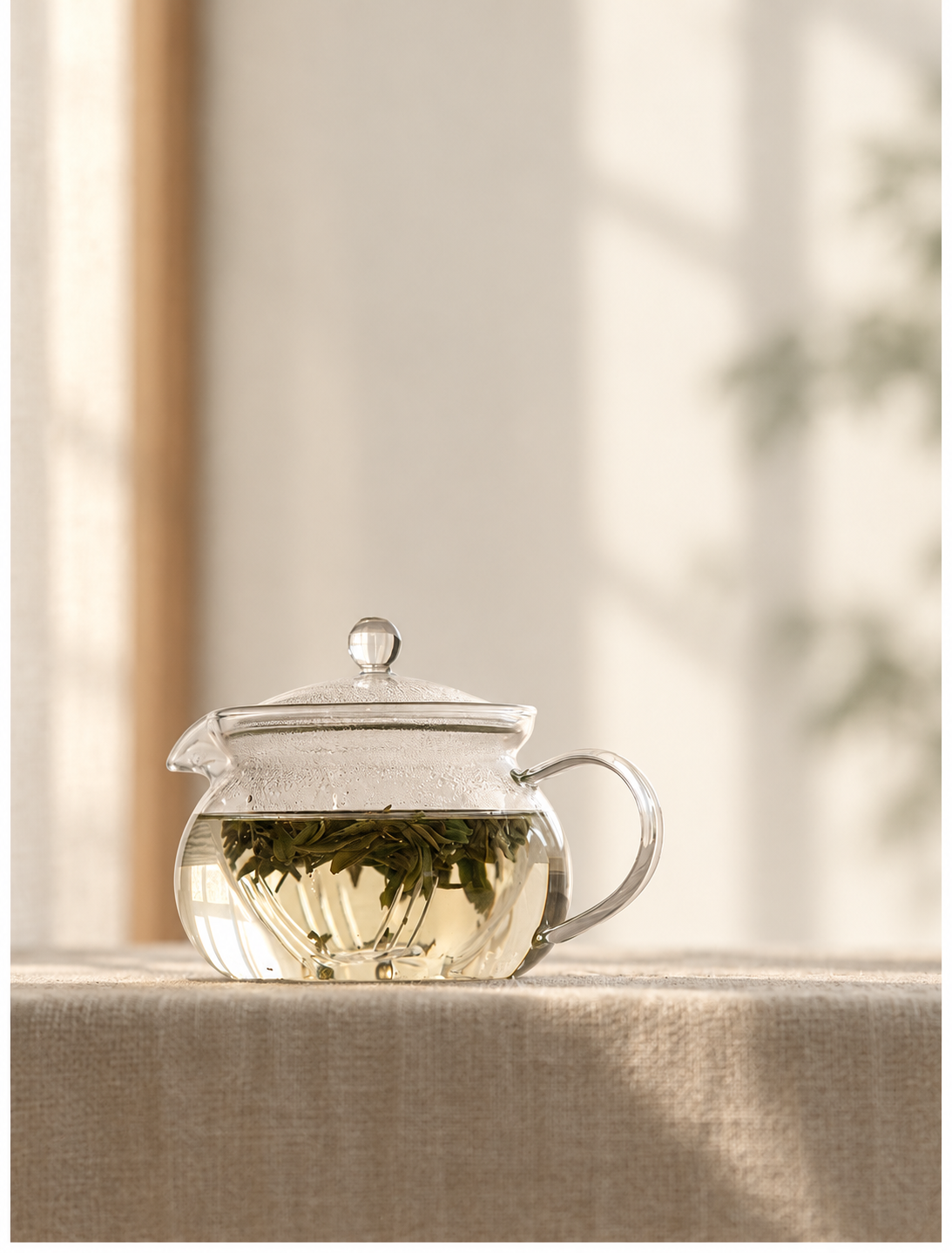 Leaves within the infuser