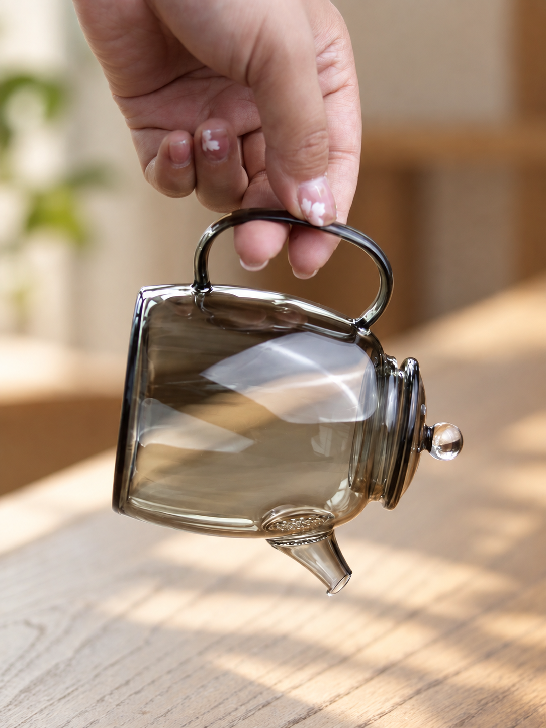 Qinquan Glass Teapot, 260 ml — image 3