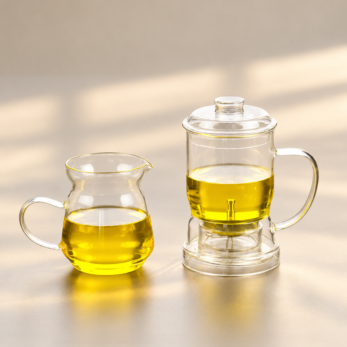 Clear Glass Release Tea Brewer — image 2