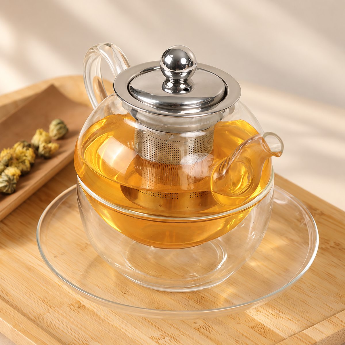 Stillness Glass Tea-for-One Set — image 3