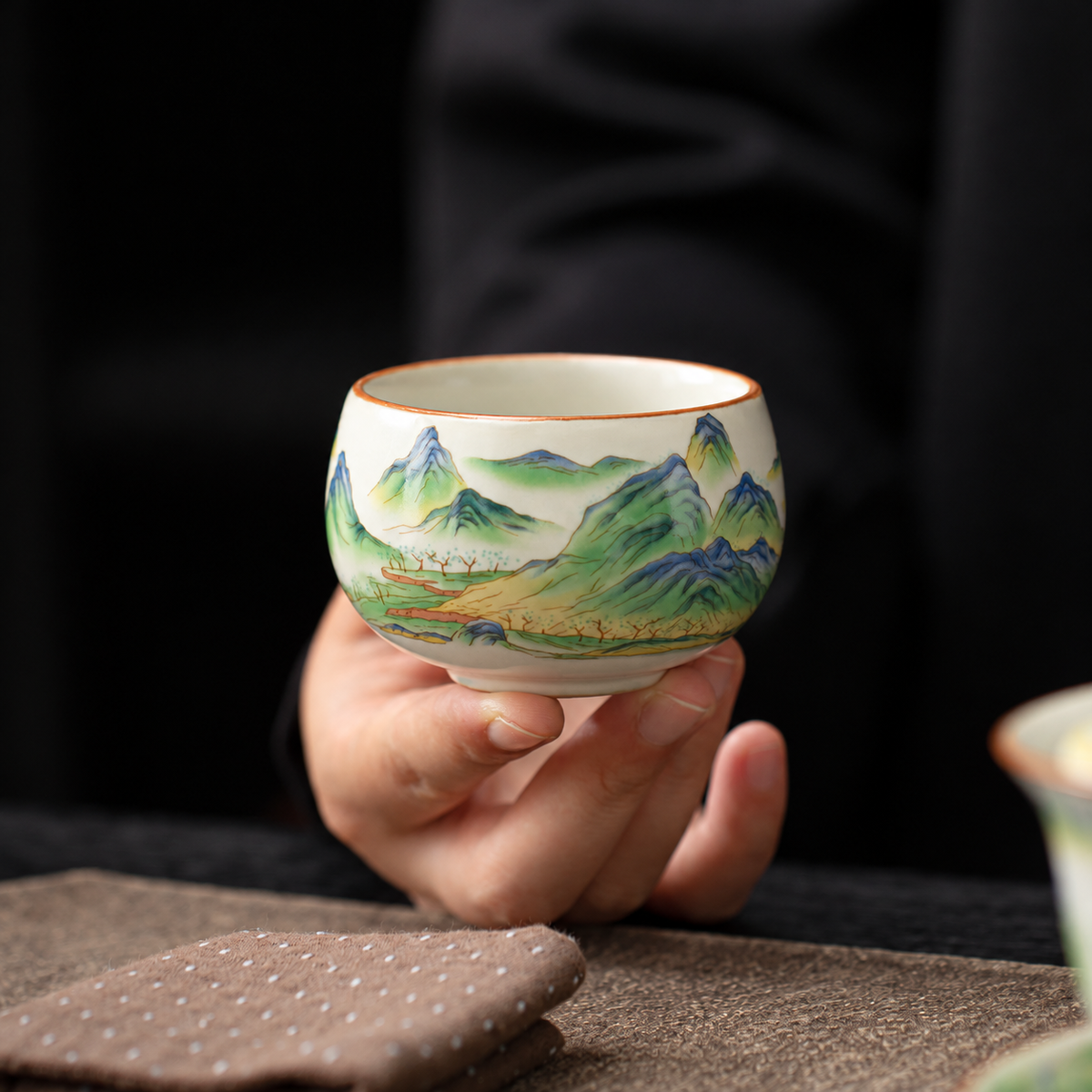 Quiet Motif Ceramic Tea Cup — image 20