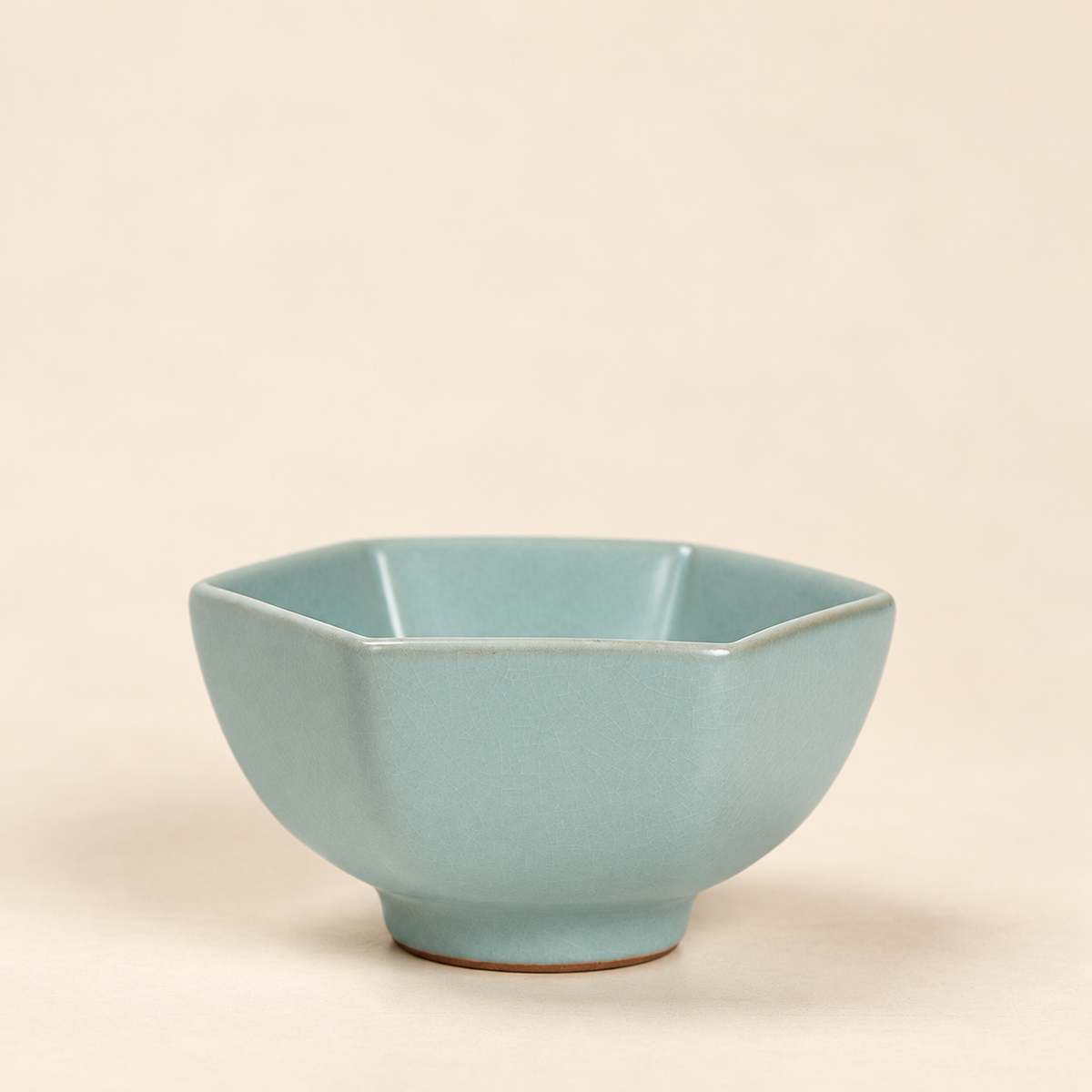Sky-Blue Crackle-Glaze Tea Cup — image 14