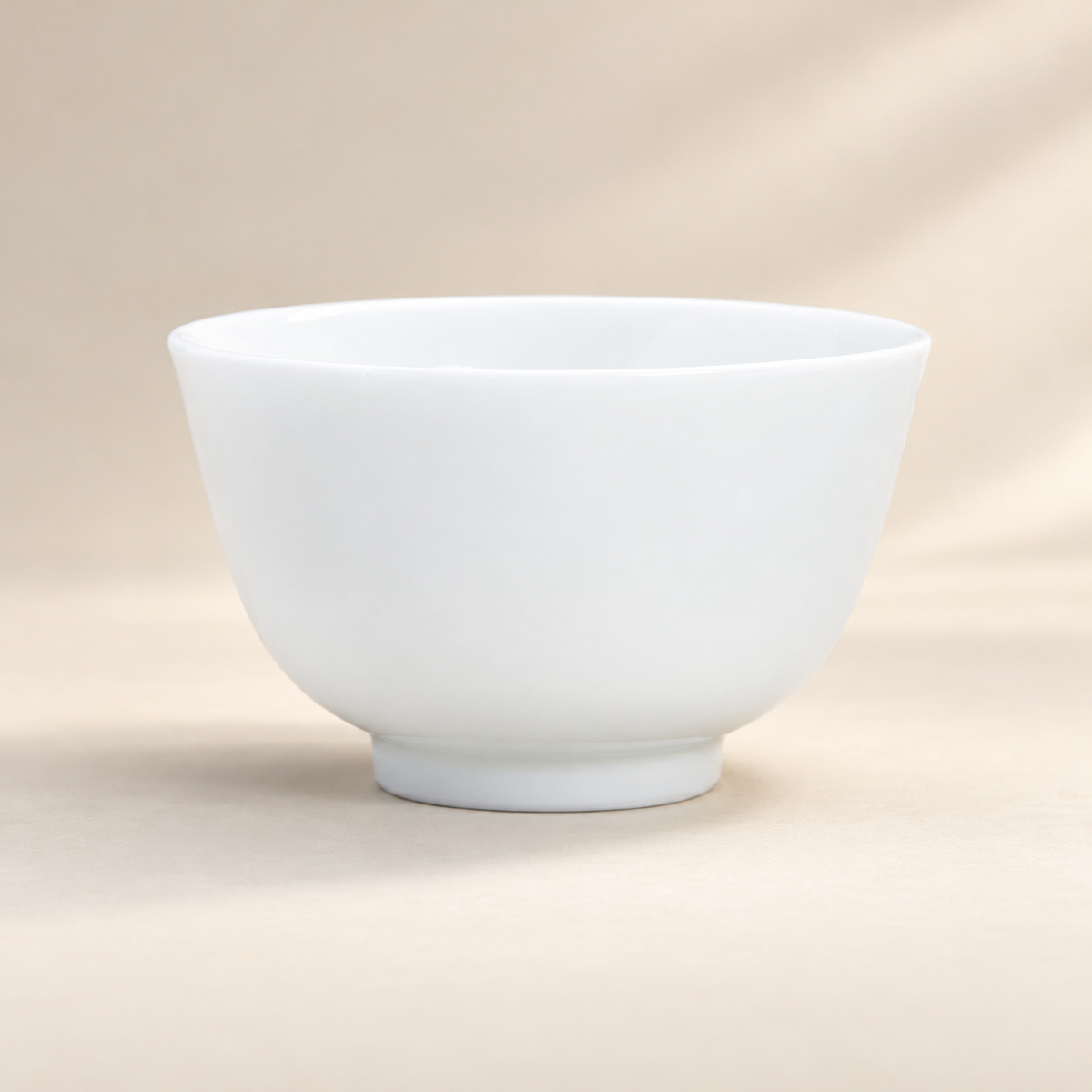 Quiet Form White Ceramic Tea Cup — image 9
