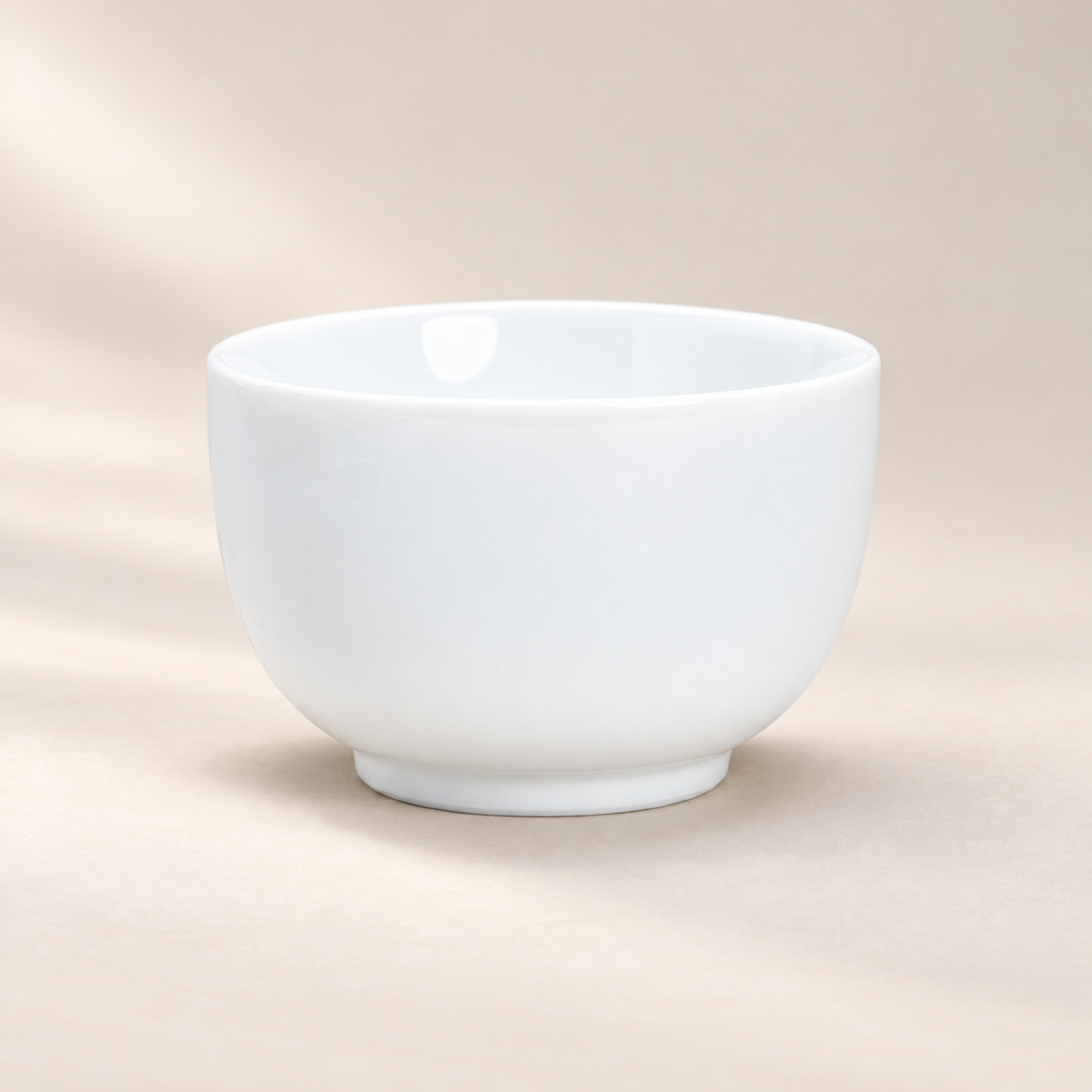 Quiet Form White Ceramic Tea Cup — image 10