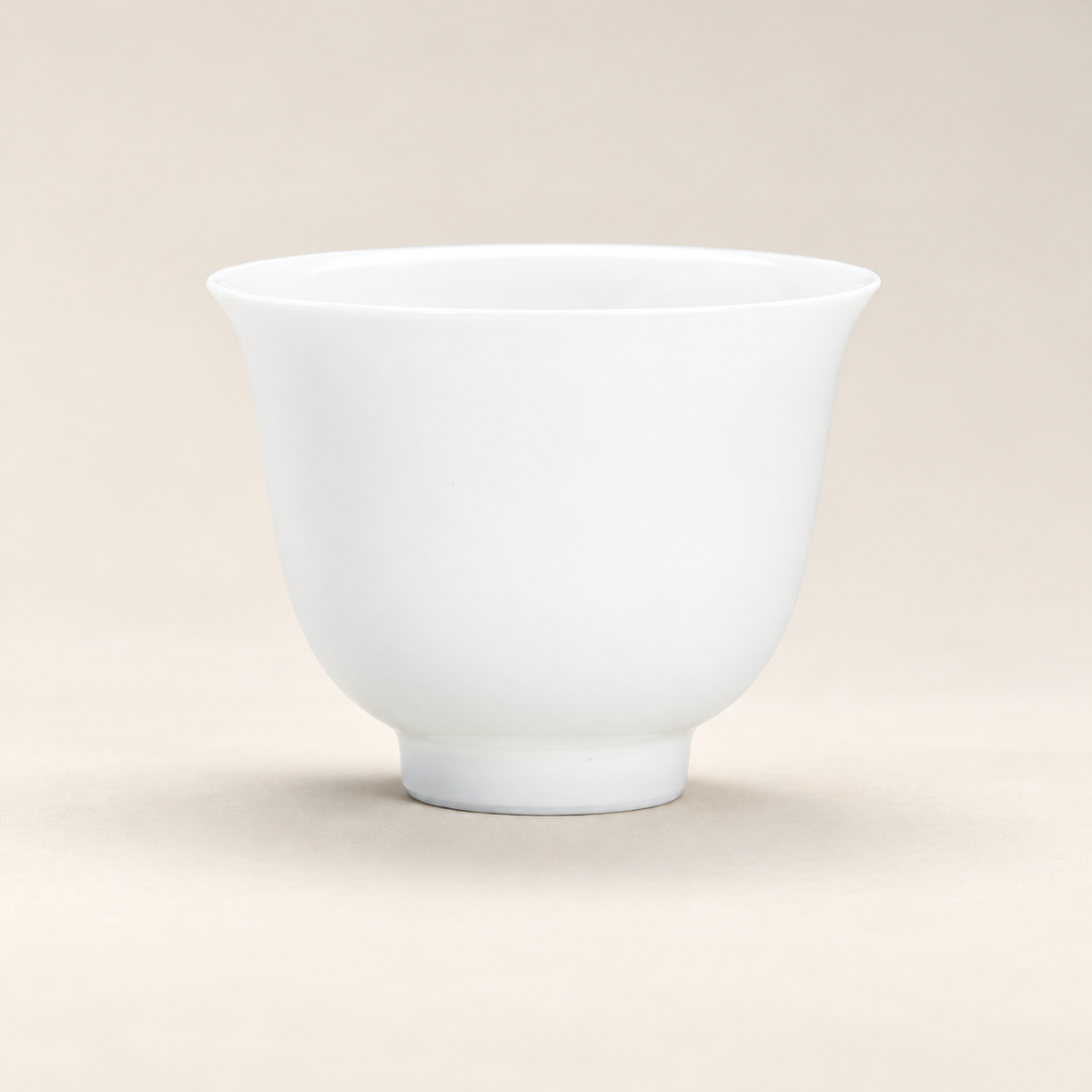 Quiet Form White Ceramic Tea Cup — image 14