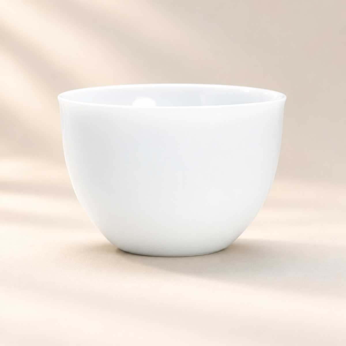 Quiet Form White Ceramic Tea Cup — image 17