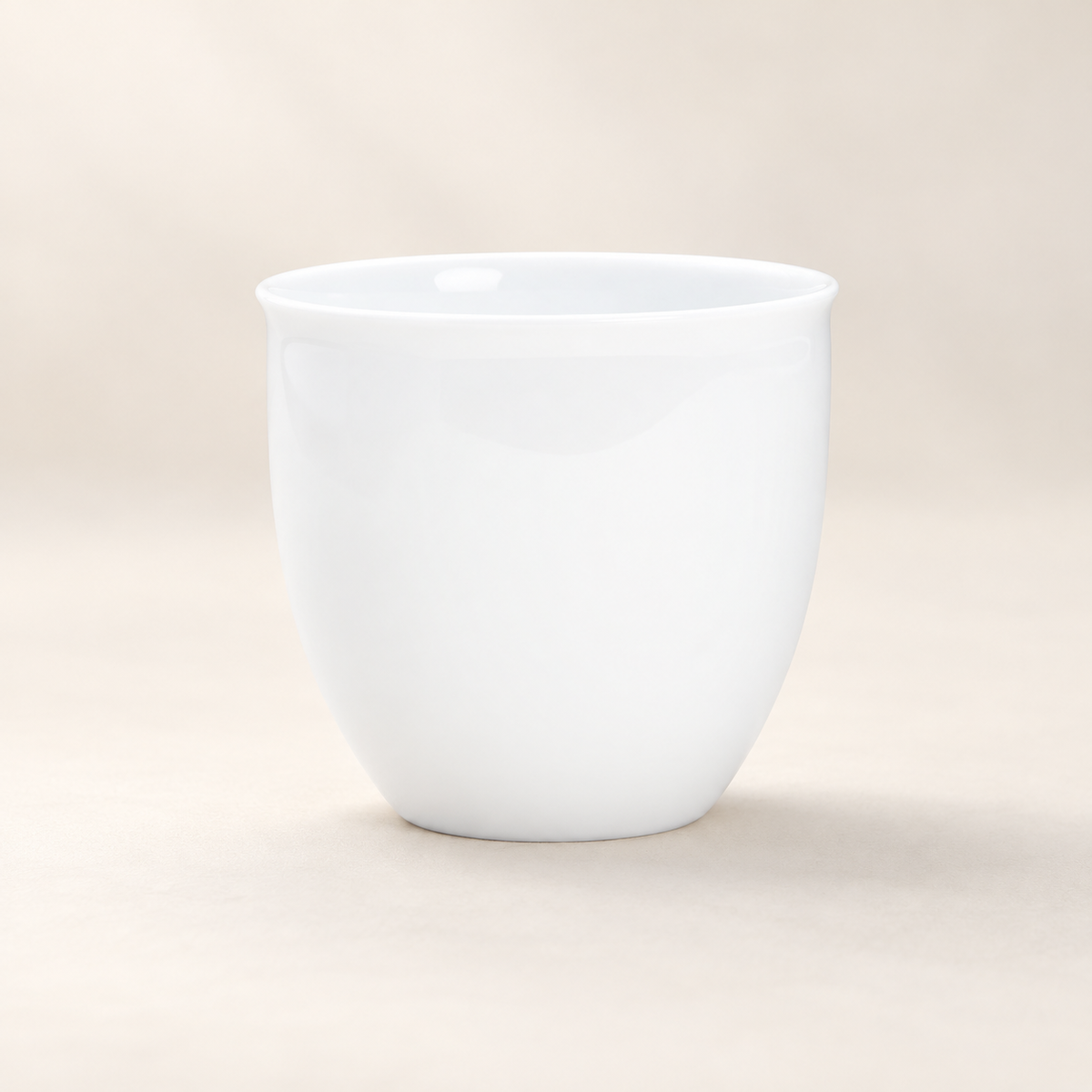 Quiet Form White Ceramic Tea Cup — image 27