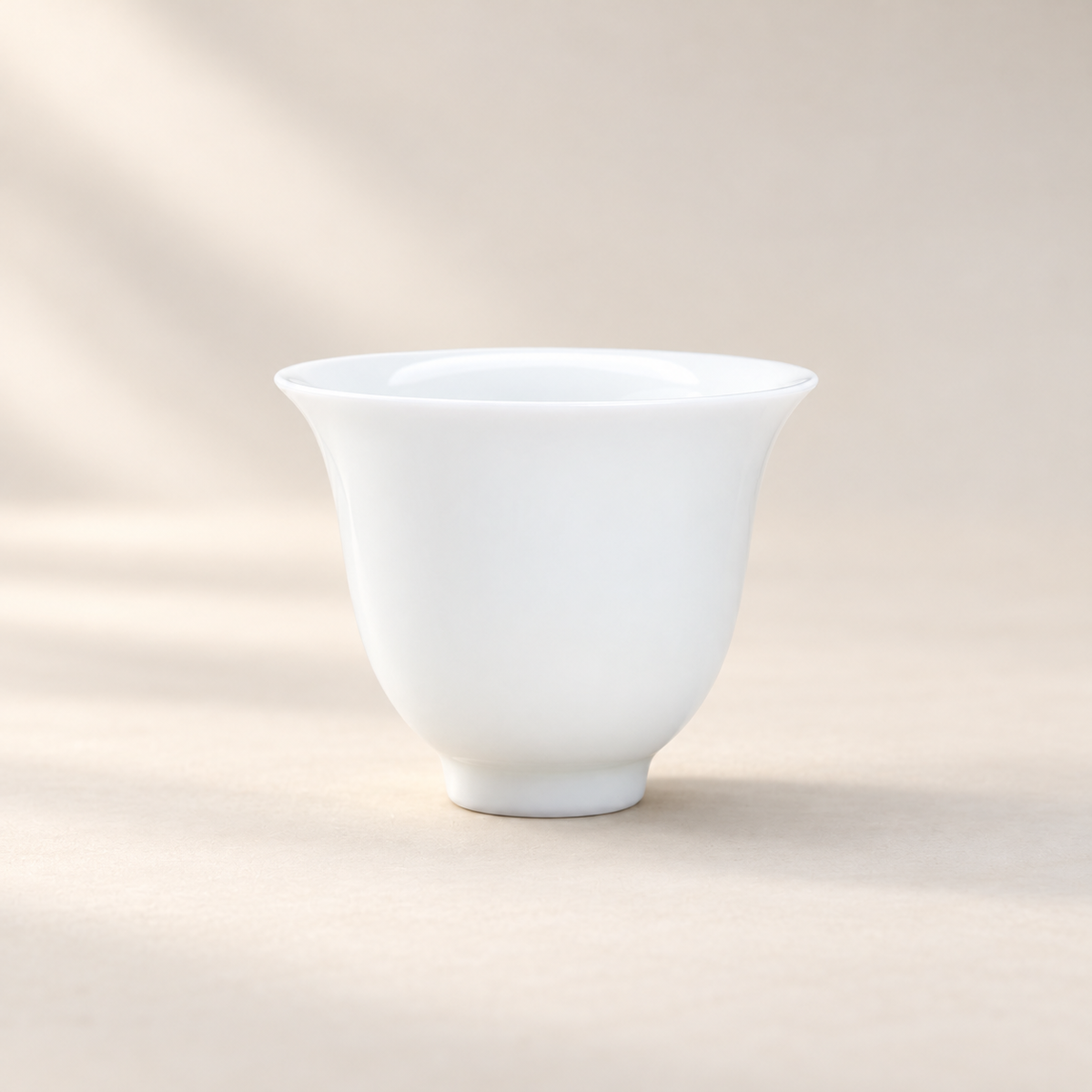 Quiet Form White Ceramic Tea Cup — image 37