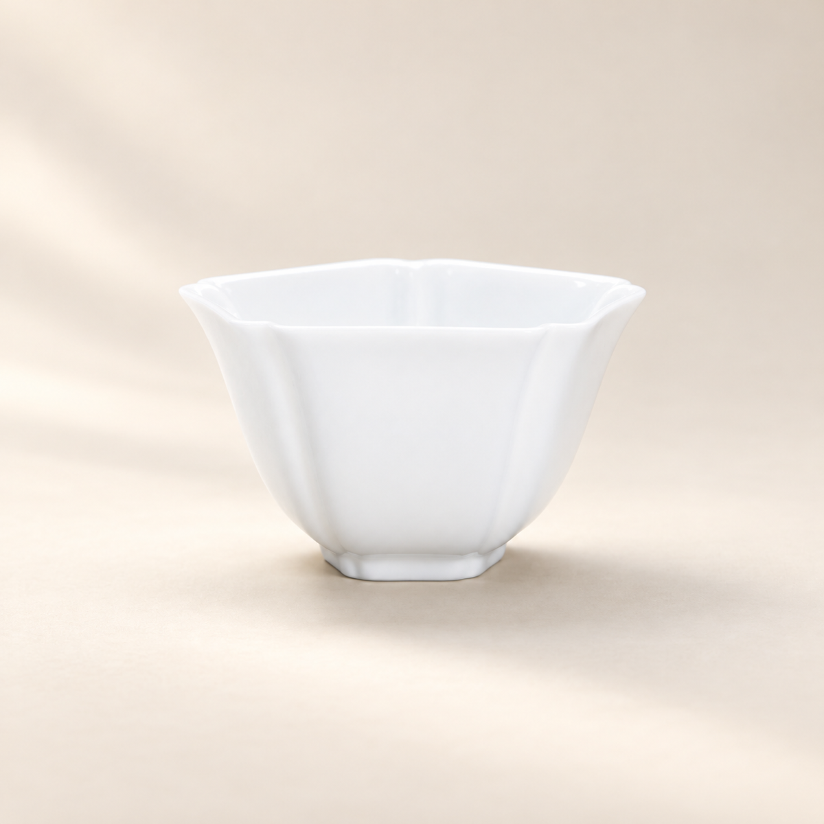 Quiet Form White Ceramic Tea Cup — image 61