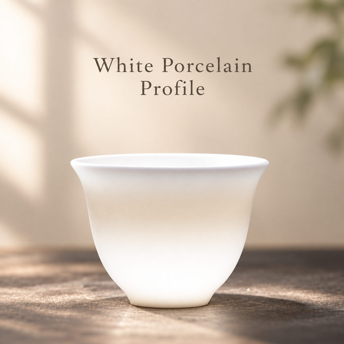 White Porcelain Tea Cups & Koi Sets — image 3