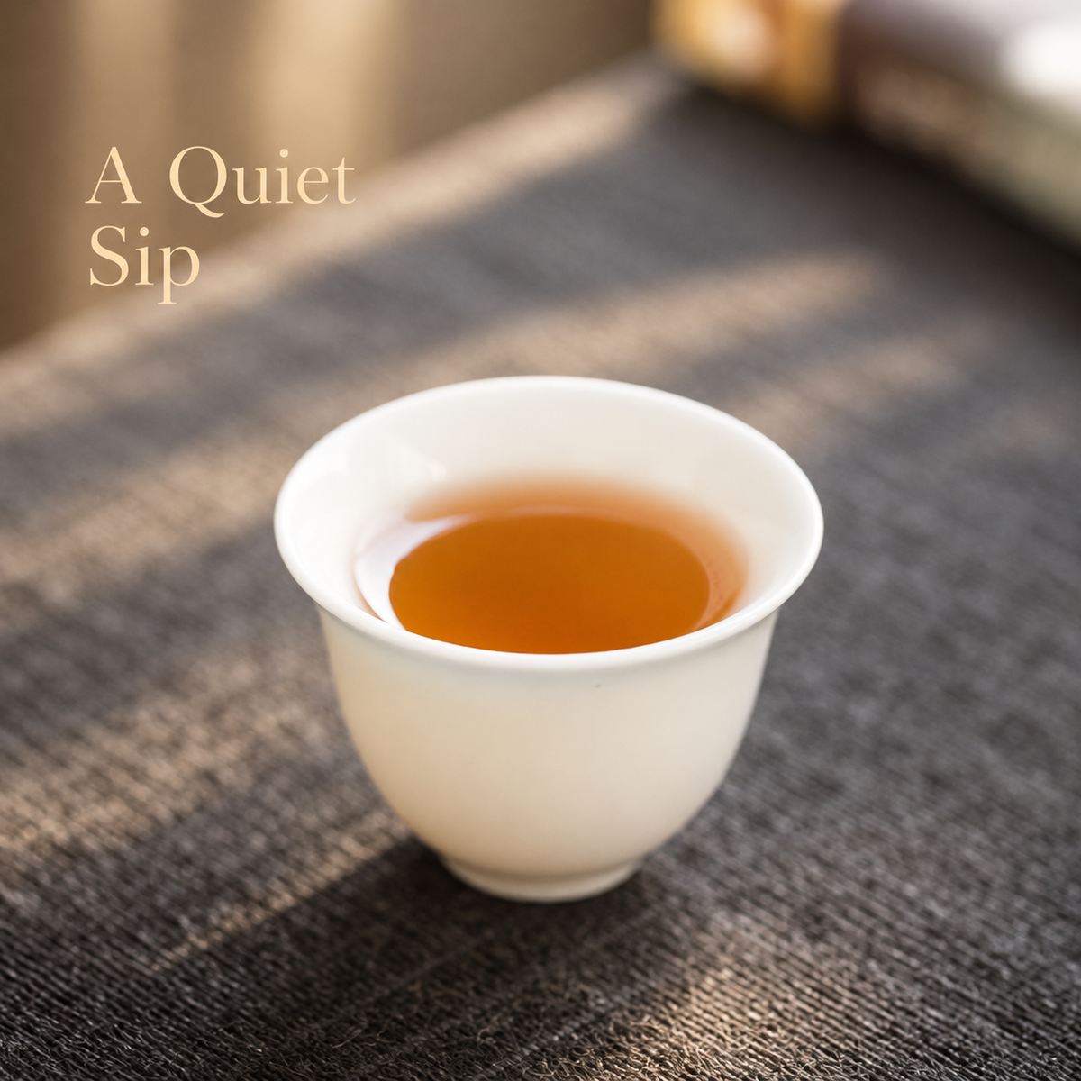 White Porcelain Tea Cups & Koi Sets — image 4